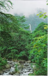One can repell the top of these 600'high falls