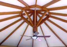 ceiling of the Orchid mirador bedroom