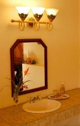 washbasin in the Ginger bedroom